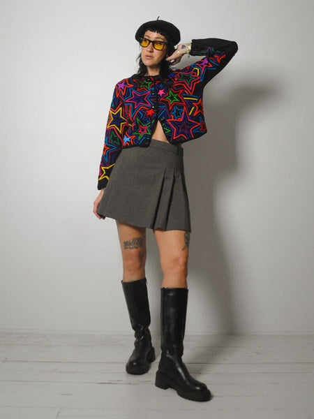 1990's Michael Simon Star Cardigan