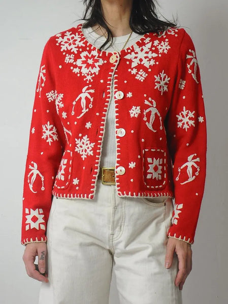 90's Michael Simon Ski Sweater