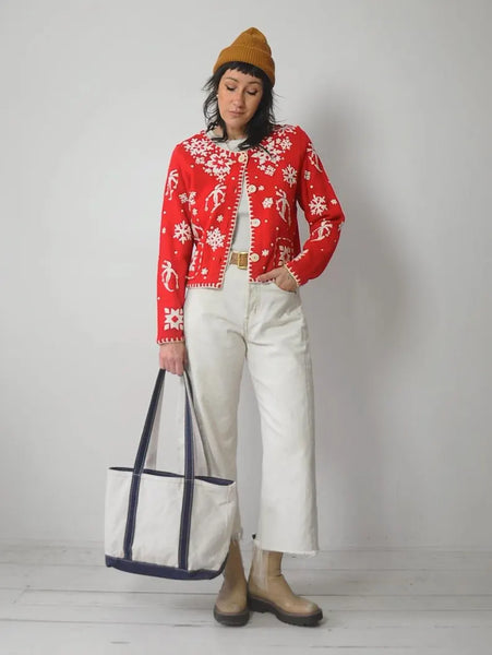 90's Michael Simon Ski Sweater