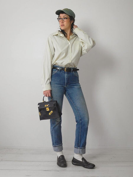 980's Faded Straight Leg Lee Jeans 29x32