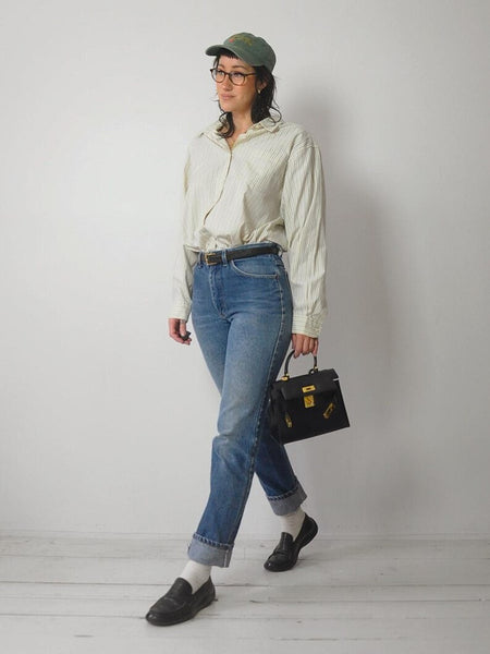 980's Faded Straight Leg Lee Jeans 29x32