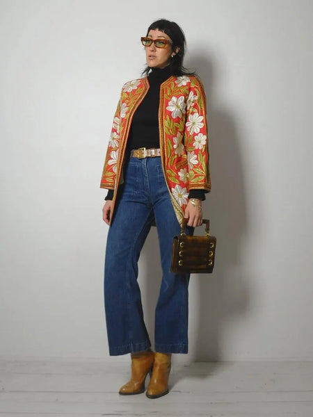 1960's Rare Matyo Embroidered Coat