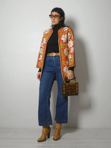 1960's Rare Matyo Embroidered Coat