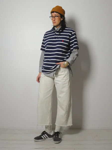 1980's Striped Ralph Lauren Polo