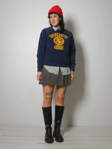 80's Champion Akron University Sweatshirt
