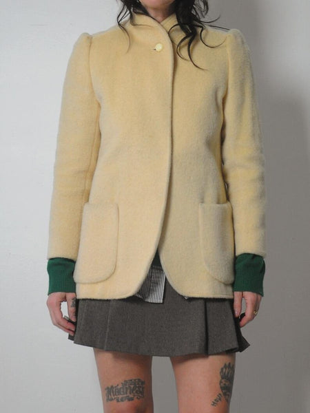 1970's Vanilla Mohair Coat