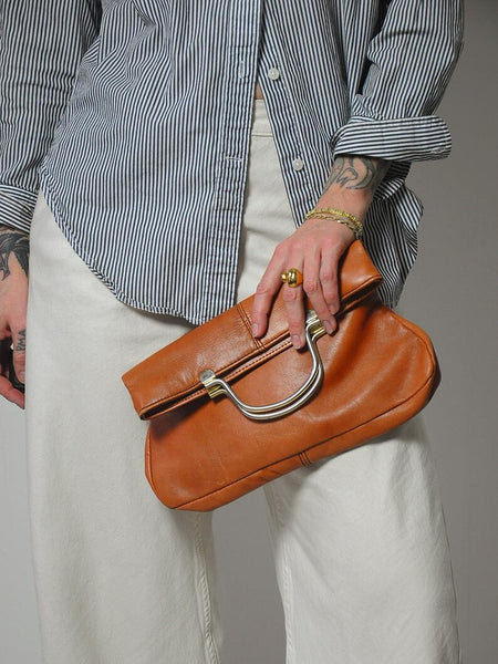 1970's Leather Flap Purse