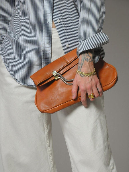 1970's Leather Flap Purse