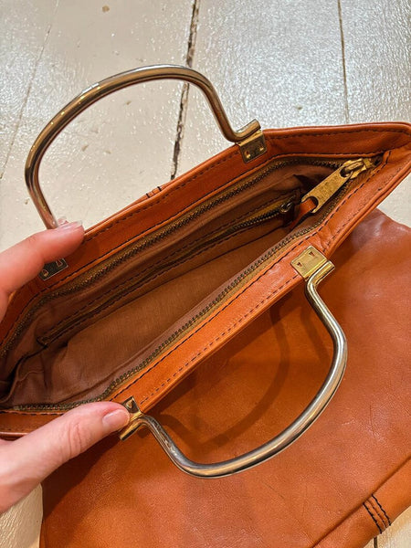 1970's Leather Flap Purse