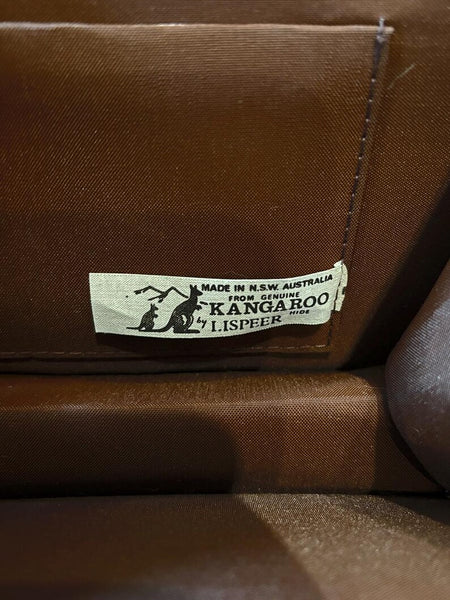 1970's Real Fur Leather Clutch