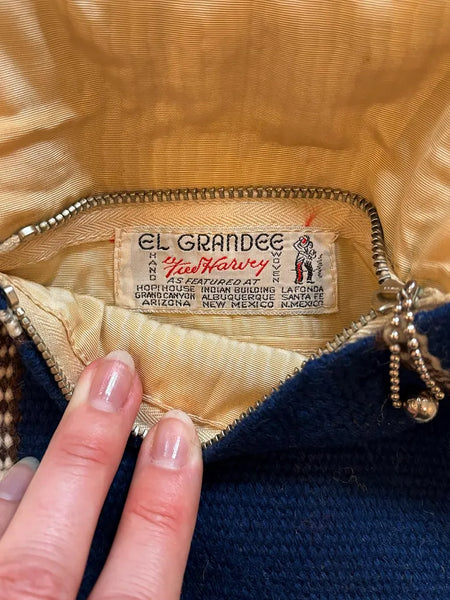 1940's Chimayo Handwoven Belt Purse