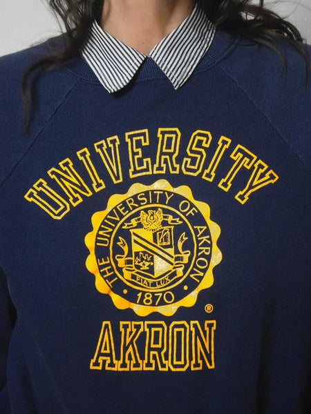 80's Champion Akron University Sweatshirt
