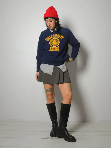 80's Champion Akron University Sweatshirt