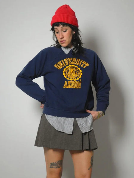 80's Champion Akron University Sweatshirt