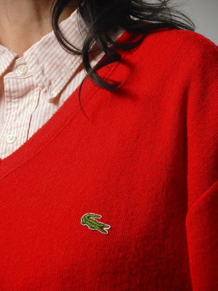 1980's Red Lacoste Sweater