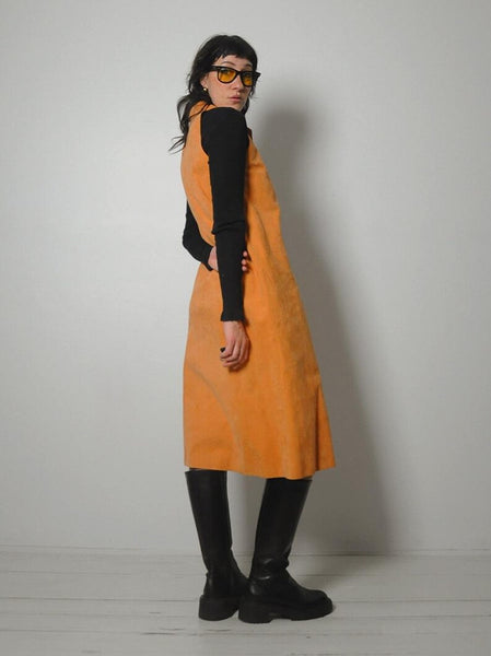 1970's Halston Ultrasuede Dress