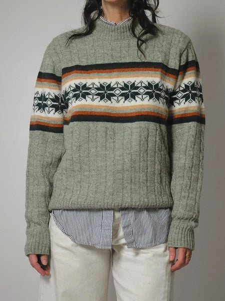 1960's Jantzen Snowflake Sweater
