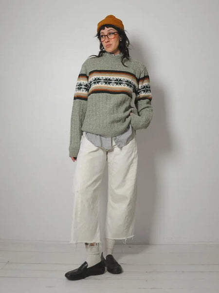 1960's Jantzen Snowflake Sweater