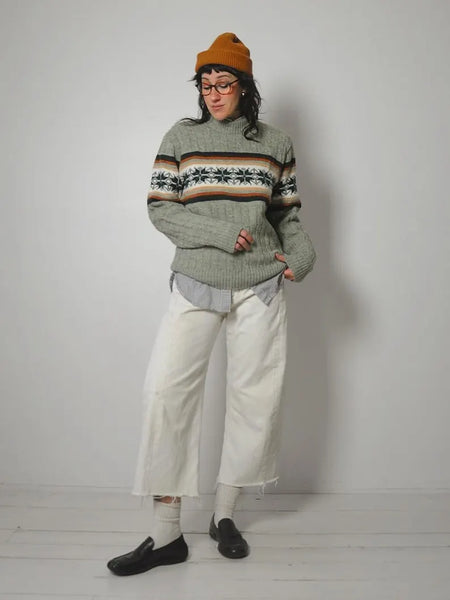 1960's Jantzen Snowflake Sweater