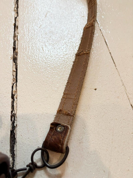 1970's Pony Hair Studded Box Purse