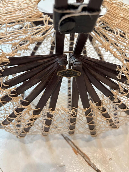 1960's Japanese Folding Net Basket Purse