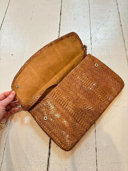 1960's 'Gucci' Snakeskin Convertible Purse