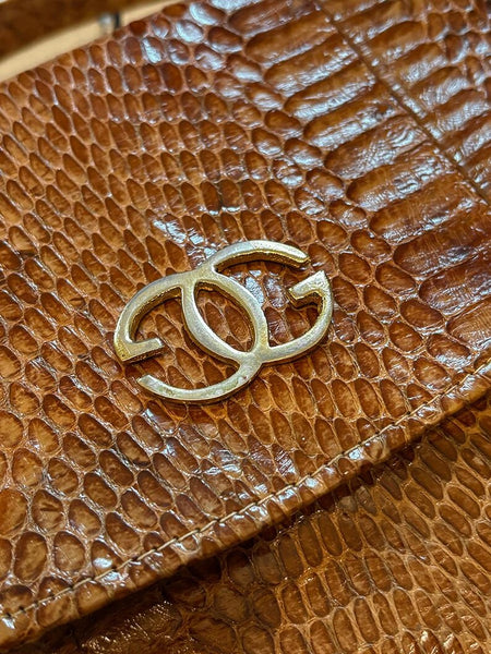 1960's 'Gucci' Snakeskin Convertible Purse