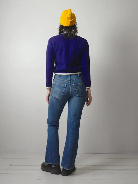 1950's 3D Daisy Cardigan