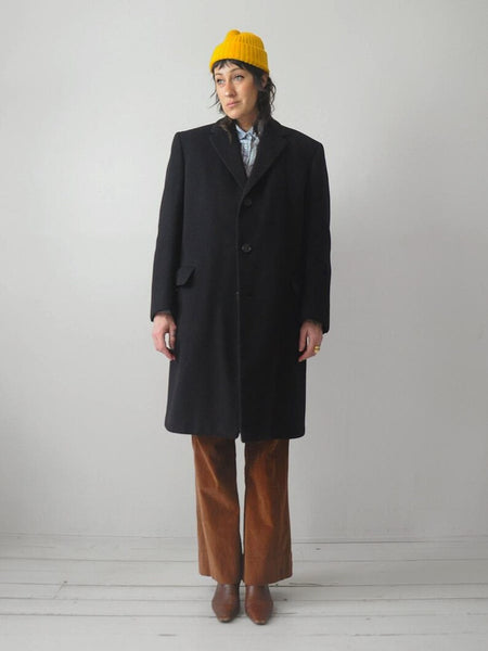 1960's Malcolm Kenneth Men's Wool Coat