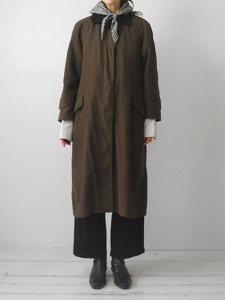 1990's Coco Brown Trench Coat