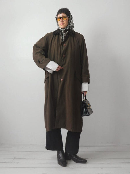1990's Coco Brown Trench Coat