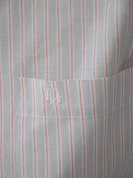 1980's Christian Dior Pinstripe Shirt