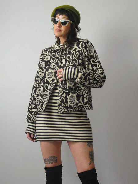 Woven Snake & Fish Jacket