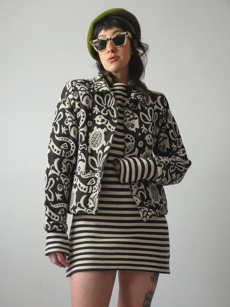 Woven Snake & Fish Jacket