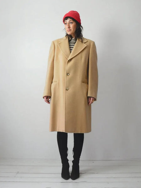70's Pendleton Camel Wool Peacoat