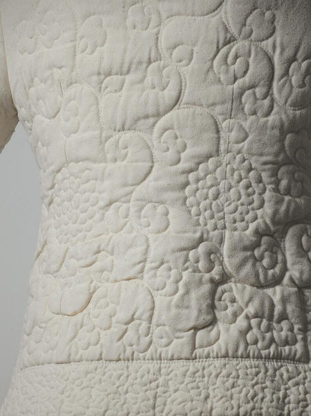 1980's Raw Silk Quilted Jacket