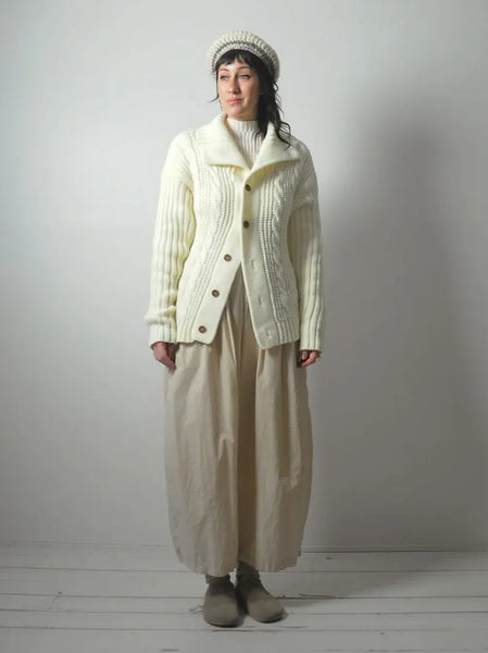 1980's Rod Laver Tennis Cardigan