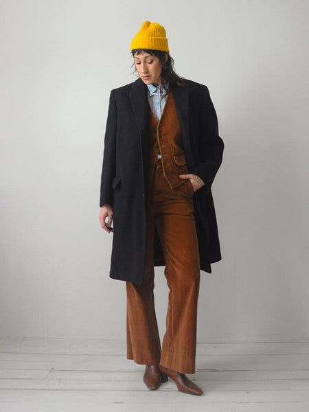 1960's Malcolm Kenneth Men's Wool Coat