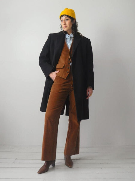 1960's Malcolm Kenneth Men's Wool Coat