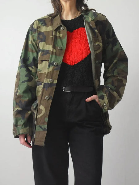 1980's Thin Camouflage Jacket