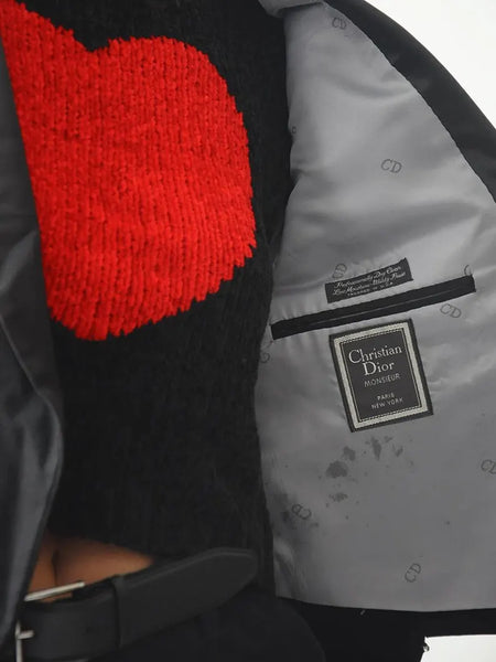 1980's Christian Dior Tuxedo Jacket