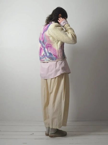 Rare Cynthia Boyer Fiber Art Felted Jacket