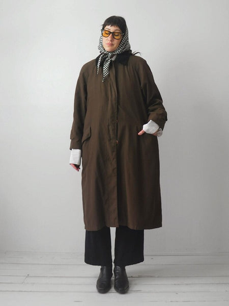 1990's Coco Brown Trench Coat