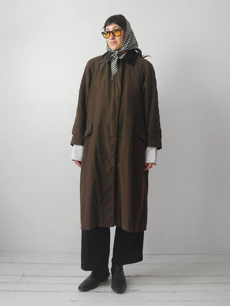 1990's Coco Brown Trench Coat
