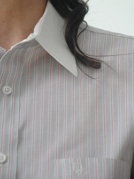 1980's Christian Dior Pinstripe Shirt