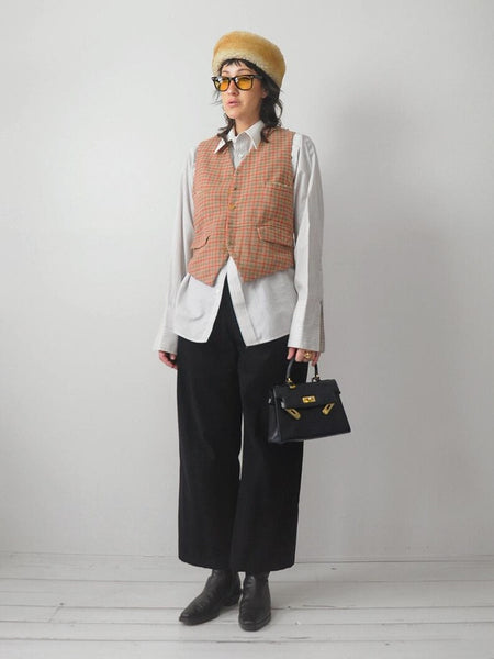 1980's Christian Dior Pinstripe Shirt