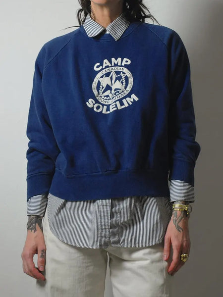 1950's Camp Solelim Crewneck