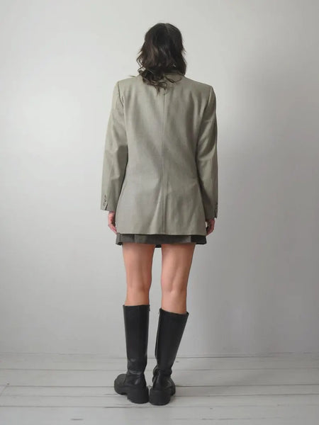 1980's Yves Saint Laurent Blazer + Vest