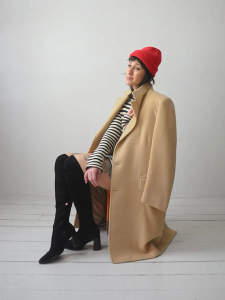 70's Pendleton Camel Wool Peacoat