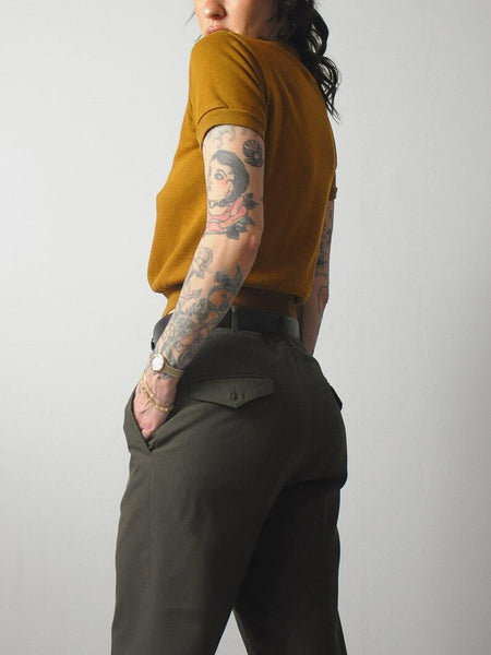 1960's Wool Military Trousers